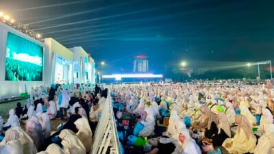 Zikir dan Doa Kebangsaan di Monas Buka Rangkaian HUT Ke-81 RI, Lebih dari 100 Ribu Jemaah Hadir