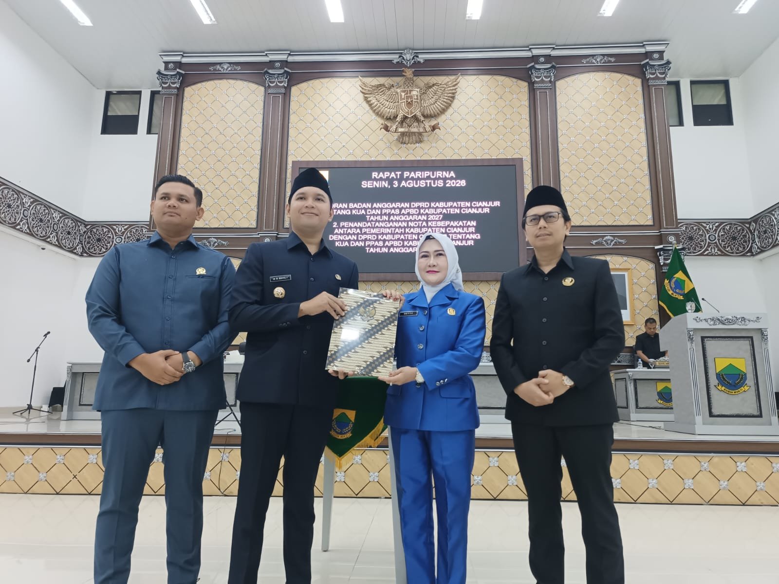 UA-PPAS APBD Cianjur 2027 Disepakati, Defisit Rp406,37 Miliar