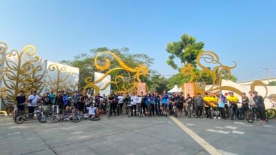 Commuter Bike Cianjur Gelar Gerak Bareng, Gowes Sekaligus Peduli Lingkungan