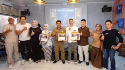 Puluhan Peserta Adu Bakat di Festival Karaoke Diskominfo