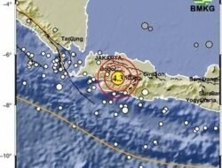 Gempa Magnitudo 4,3 Guncang Cianjur, Kedalaman 5 Kilometer