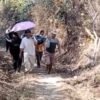 Demi Berobat, Dua Remaja Asal Cidaun Ditandu hingga 10 Kilometer