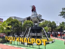 Kapolda Jabar Resmikan Tugu Knalpot Ayam Pelung di Cianjur, Jadi Pesan Edukasi untuk Remaja