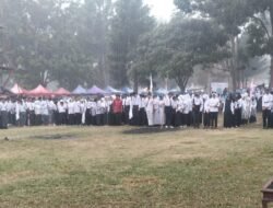 Ribuan Peserta PMR Ikuti Pelatihan dan Pelantikan di Mandala Kitri Cibodas