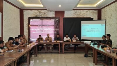 Gelar Rakor, KPU Cianjur Matangkan Pemutakhiran Data Pemilih Berkelanjutan Triwulan III