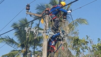 Tingkatkan Keandalan Pasokan Listrik di Cianjur Selatan, PLN Terjunkan 52 Personel melalui Program GKONS dan GROWS