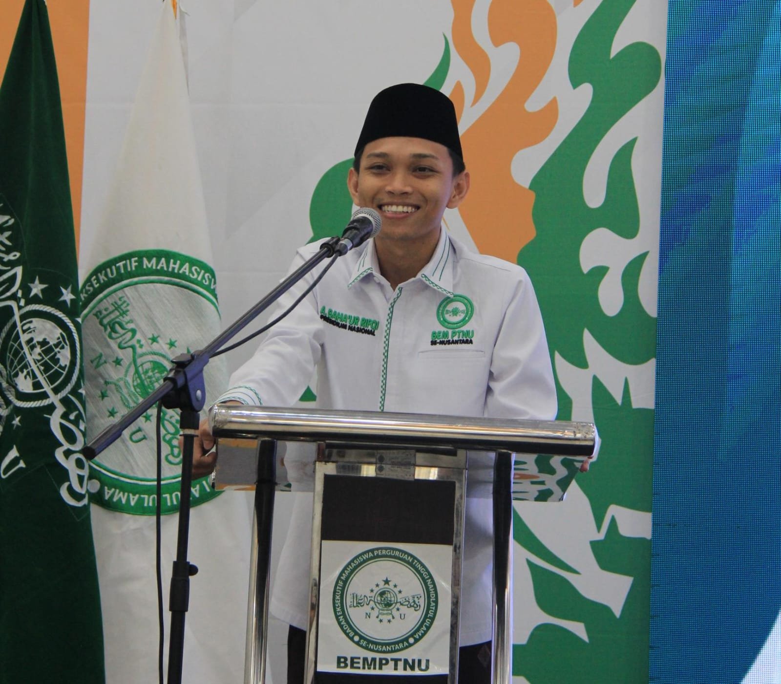Cianjur Jadi Pijakan Gerakan, Baha’ur Rifqi Tegaskan Arah BEM PTNU 2026