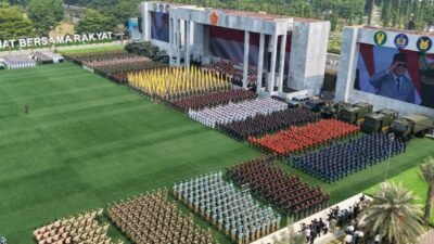 HUT ke-81 TNI, Prabowo Resmikan 204 Satuan Baru dari Tiga Matra