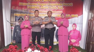 Kompol Amir Said Purna Tugas, Kompol Cahyadi Mulya Resmi Jabat Kapolsek Pacet