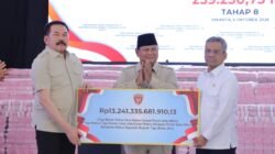 Presiden Prabowo Saksikan Penyerahan Rp13,24 Triliun Hasil Penertiban Kawasan Hutan