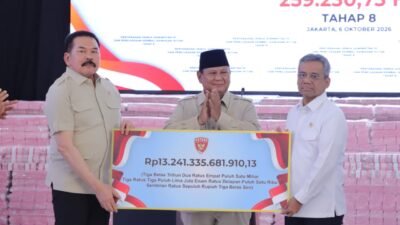 Presiden Prabowo Saksikan Penyerahan Rp13,24 Triliun Hasil Penertiban Kawasan Hutan