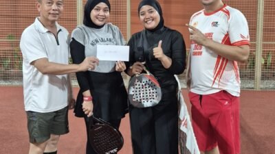 PBPI Cianjur Bidik Dua Medali Emas di Ekshibisi Padel Porprov Jabar 2026