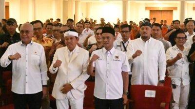 Dilantik di Gedung Merdeka, Tantan Sulthon Bukhawan Resmi Pimpin PWI Jabar 2026–2031