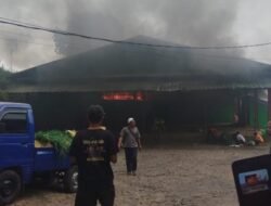 Gudang Sayuran di STA Cigombong Terbakar, Korsleting Listrik Diduga Jadi Pemicu