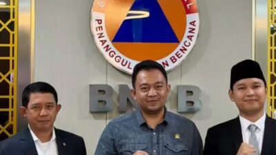 Kawal Aspirasi Warga, Isfhan Taufik Munggaran-Bupati Cianjur Temui Kepala BNPB Percepat Rehabilitasi dan Relokasi 4.097 Rumah