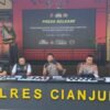 Polres Cianjur Bongkar Sindikat Judi Online Beromzet Ratusan Juta Rupiah