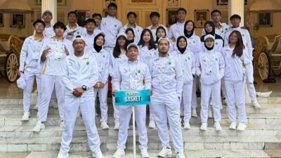 Perbasi Cianjur Bidik Tim Basket Putra dan Putri Lolos Penyisihan Porprov Jabar