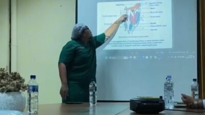 Tingkatkan Mutu Pelayanan, Ruang Raflesia RSUD Pagelaran Gelar IHT Perawatan Luka Pasca-Operasi THT