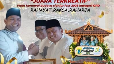 Padukan Seni Budaya dan Inovasi Medis, RSUD Pagelaran Sabet Juara Terkreatif di Cianjur Fest 2026