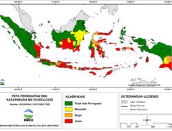 Peringatan Dini Kekeringan Meteorologis Oktober 2026, Sejumlah Wilayah Berstatus Siaga hingga Awas