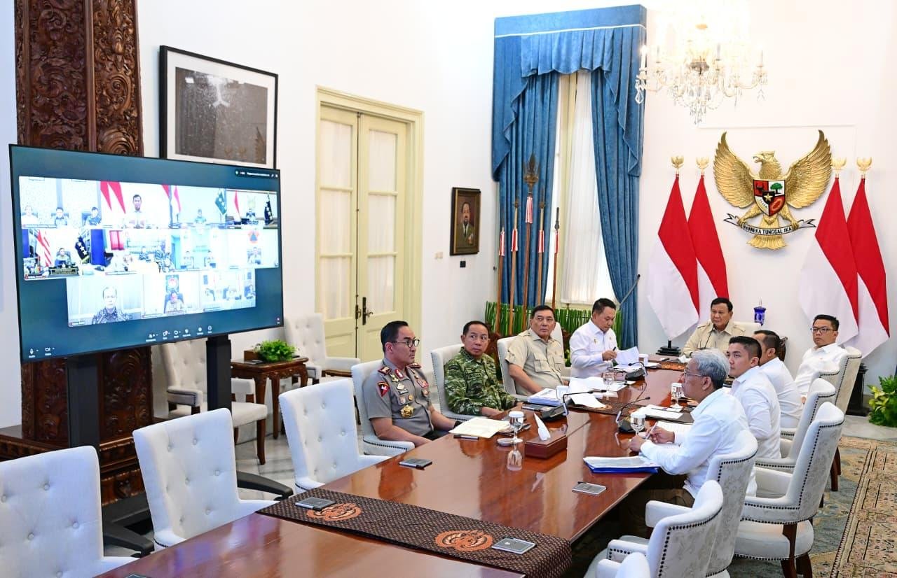 Penanganan Karhutla di Enam Provinsi Berlanjut, Presiden Prabowo Instruksikan Optimalisasi Upaya Pemadaman