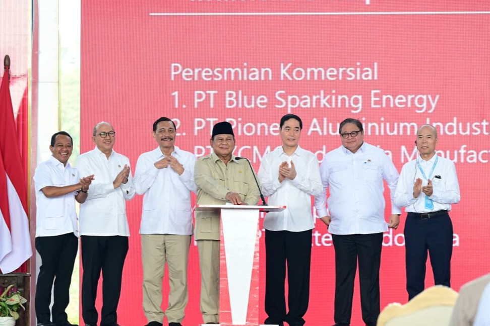 Prabowo Resmikan 11 Proyek Hilirisasi Nikel Senilai Rp180 Triliun di Maluku Utara
