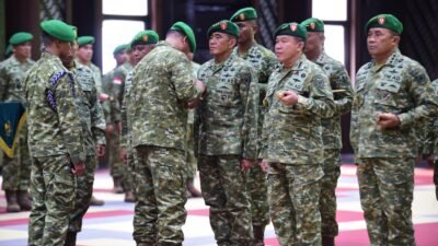 Tata Struktur Komando, Kasad Pimpin Sertijab dan Alih Kodal Enam Korem