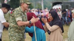 Pangdam III/Siliwangi Tinjau Pembangunan KDKMP dan Salurkan 3.000 Paket Sembako di Takokak Cianjur