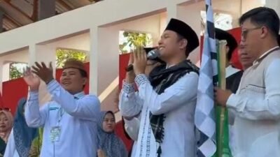 Ribuan Santri Ikuti Pawai Hari Santri 2026 di Cianjur, Libatkan 120 Pondok Pesantren