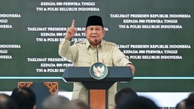 Prabowo Minta Profesionalisme TNI-Polri Diperkuat Hadapi Ancaman Modern